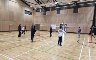 Year 6 Badminton at Kings College School