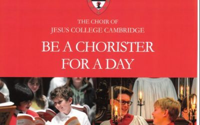 Exciting opportunity to try being a chorister!