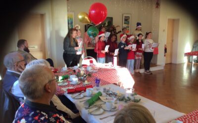 Eagle Class Choir visit to Victoria Homes