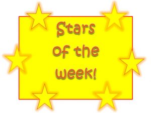 Stars of the Week